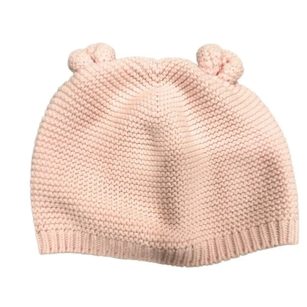Baby GAP Brannan Bear Beanie Pink 12-18 Months